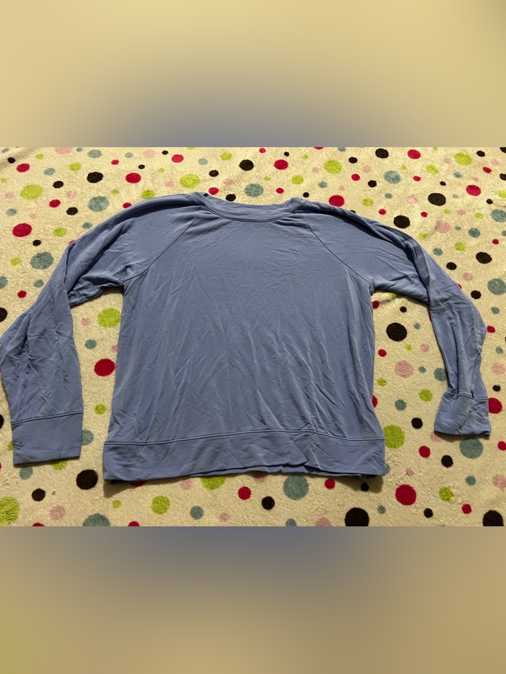 Light Blue Gap Crewneck Long Sleeve